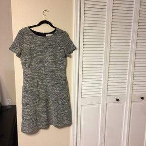 Loft knit dress “tweed” with pockets.size 10